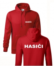 HASIČI - pánska mikina s kapucňou Red.jpg